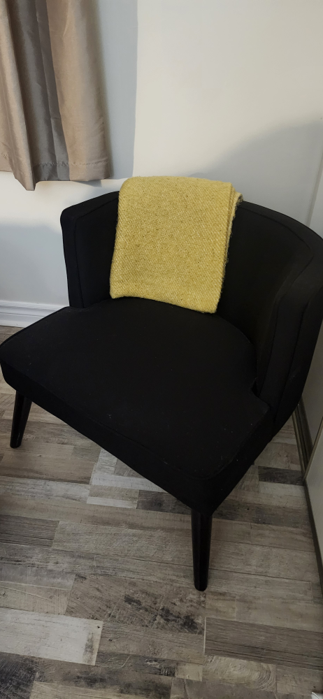 Black Accent Chair - photo 2