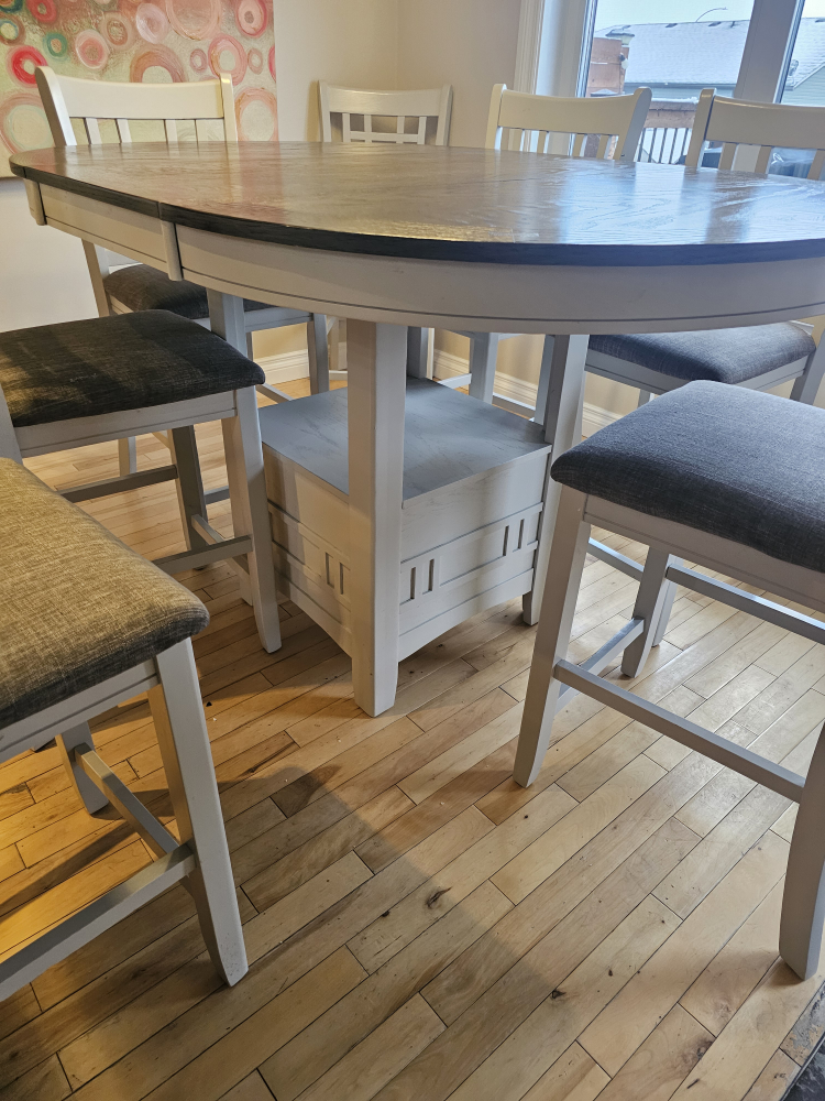 Dining Table Set with 8 Chairs - photo 3