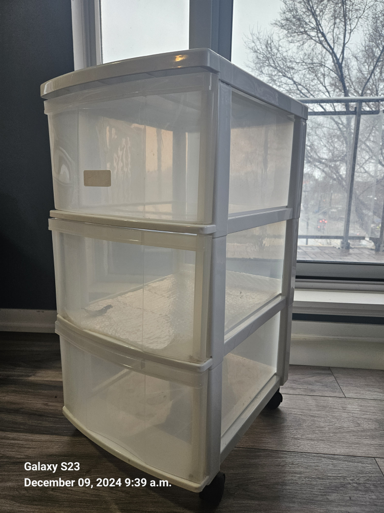 3-Drawer Storage Cart