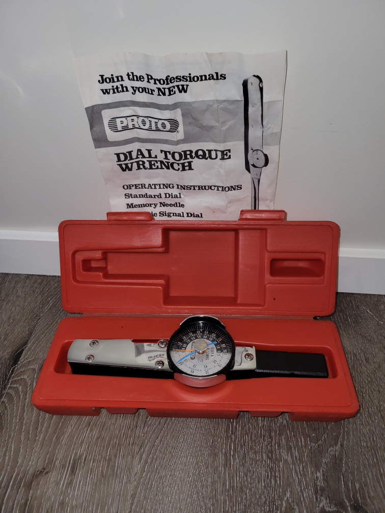 PROTO 6168A Dial Torque Wrench