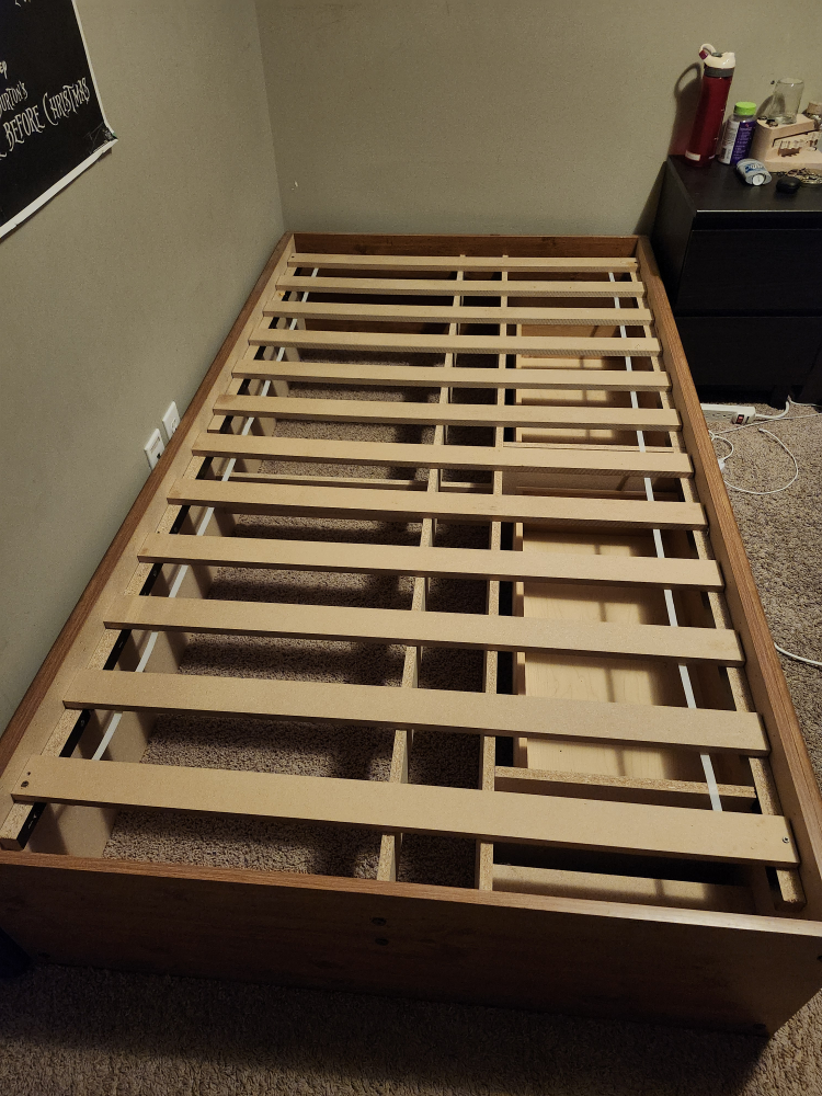 Twin Size Captains Bed Storage Frame - photo 2