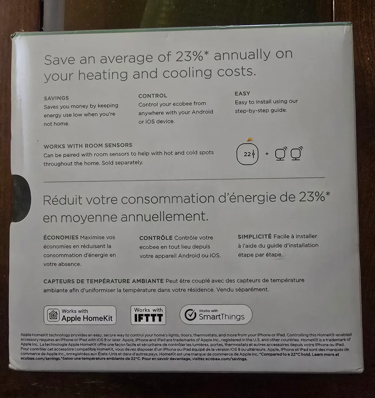 ecobee3 Lite Smart Thermostat EB-STATE3LTC-02 image indicator(2)