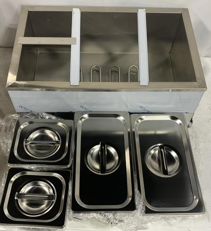 New MOOTACO 4 PAN COMMERCIAL FOOD WARMER - photo 3