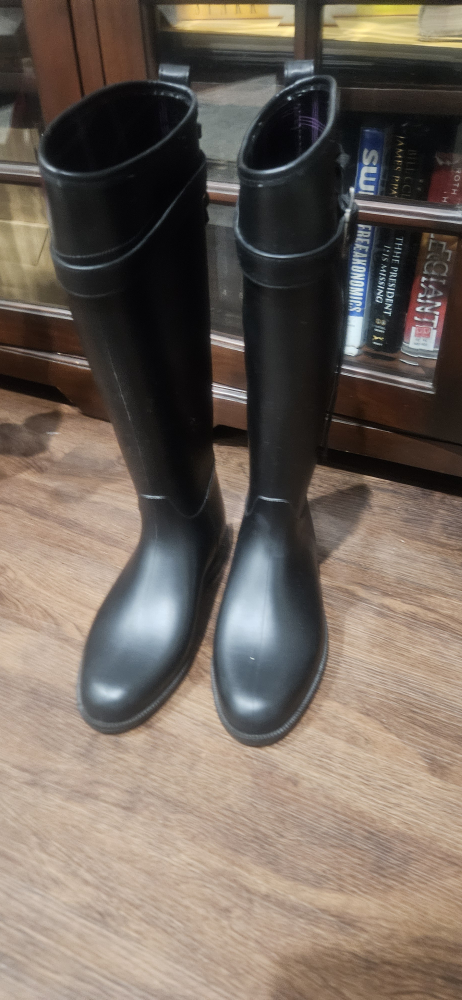 Dirty Laundry tall rain black boots