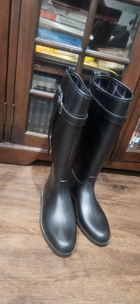 Dirty Laundry tall rain black boots - photo 3