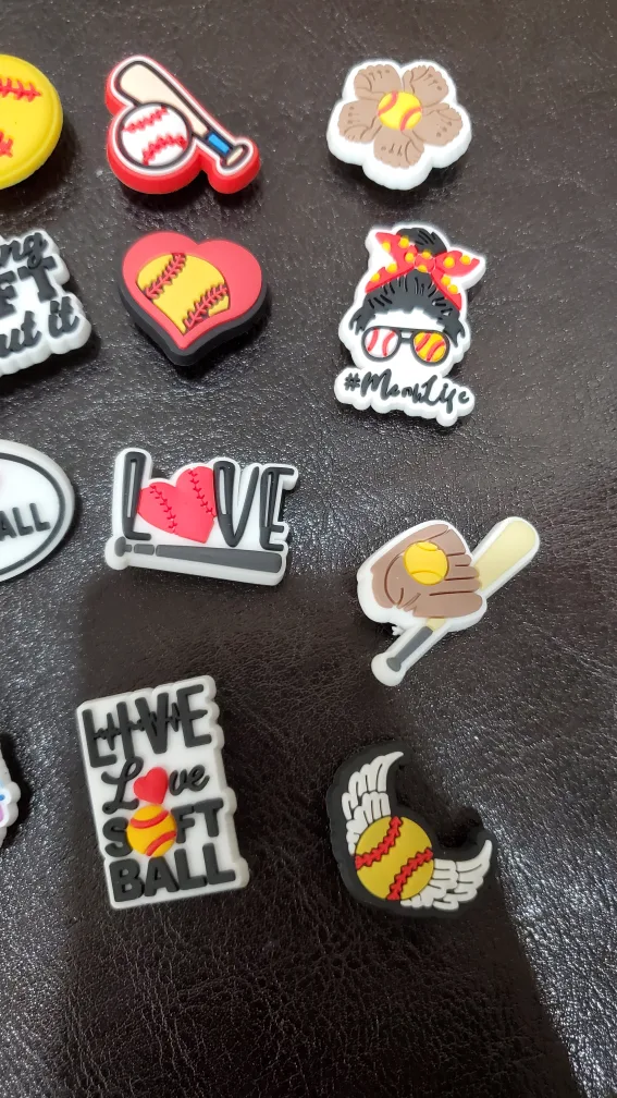 Softball Shoe Charms jibbitz image indicator(3)