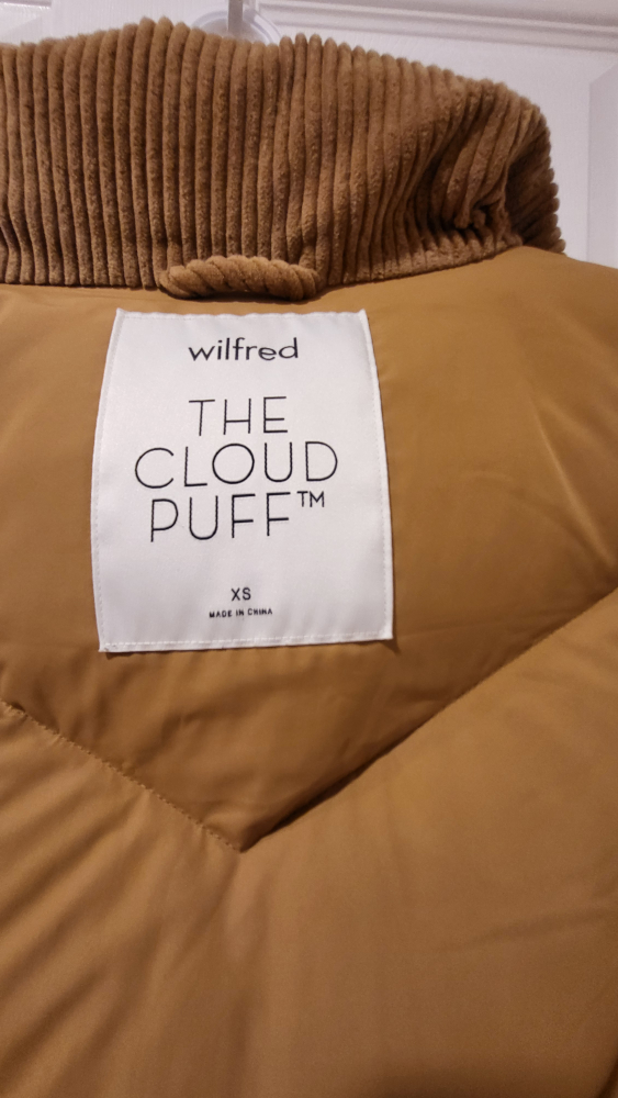 Aritzia puffer jacket -Wilfred The Cloud Puff - photo 3