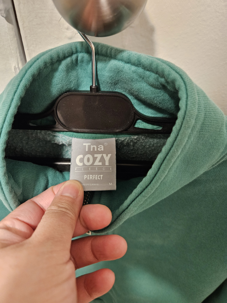 TNA Cozy Fleece Boyfriend  Sweatshirt and Jogger Set #freecycle - photo 2