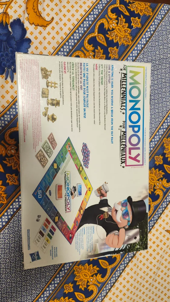 Monopoly for Millennials Board Game . gift for kids and family image indicator(6)