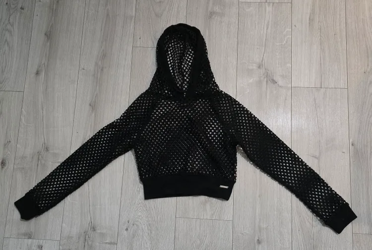 Cropped Mesh Sweaters & Windbreaker image indicator(2)
