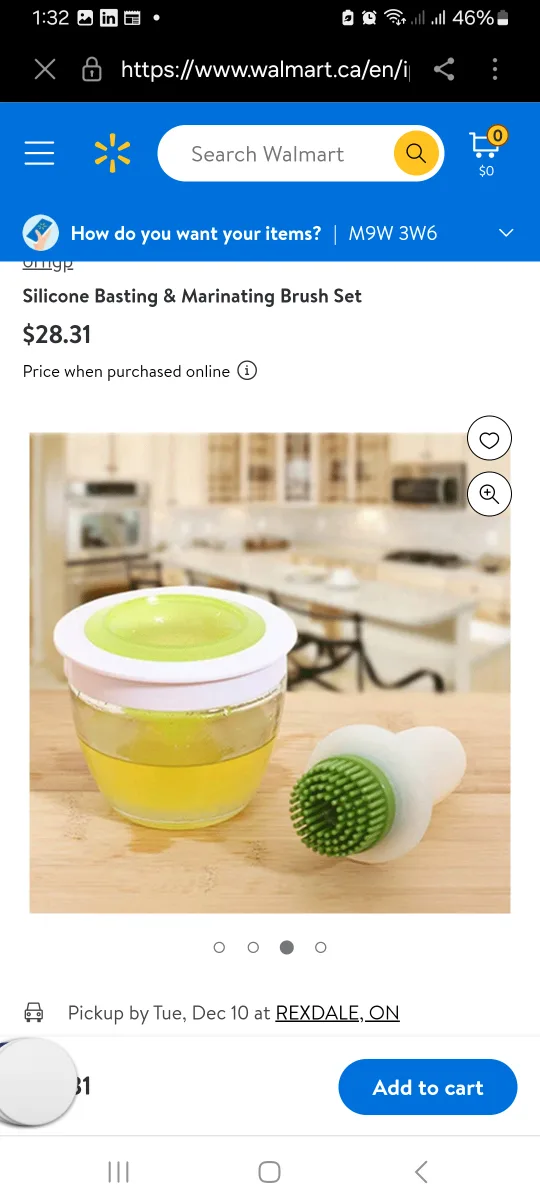 BNIB Luciano Gourmet Silicone Basting Brush Set image indicator(6)