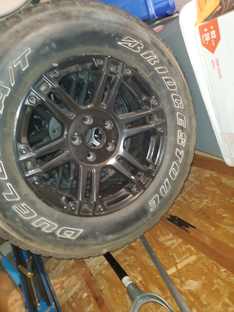 TIRES - Set of 4 Bridgestone Dueler A/T P255 70R 18