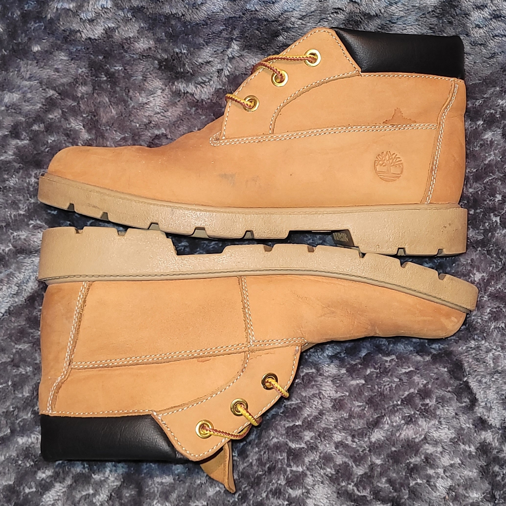 5.5 | Timberland 3 Eye Chukka Big Kid Shoes | Wheat - photo 4
