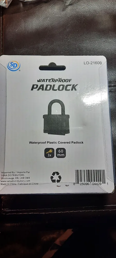 Brand New Waterproof Padlock #ThiftyPicks image indicator(2)