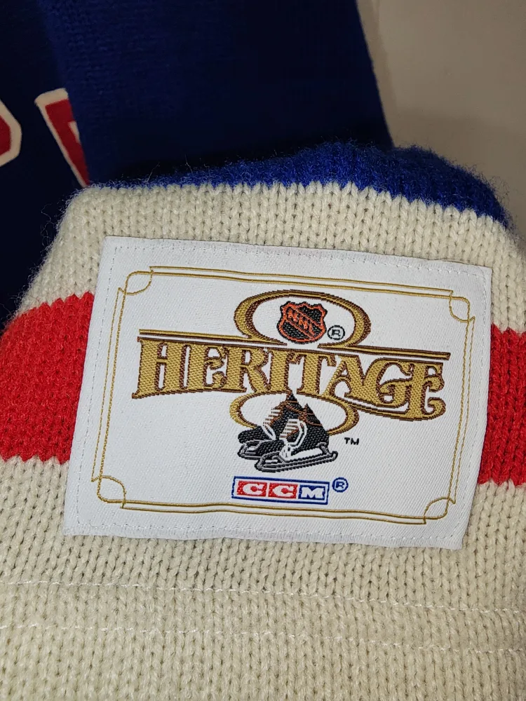 Vintage CCM New York Rangers Hockey Jersey image indicator(3)