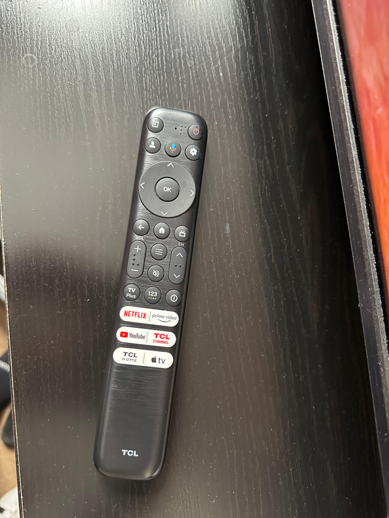 TCL 55 inch QLED 4K Smart TV with Google TV