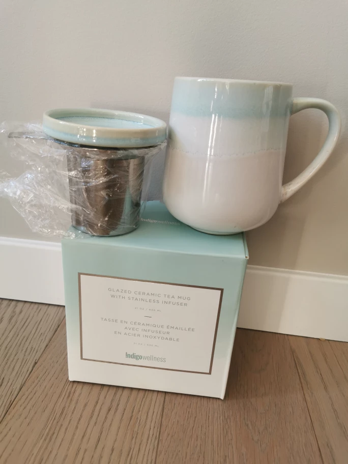 Tea Mug Cup with Infuser and Lid