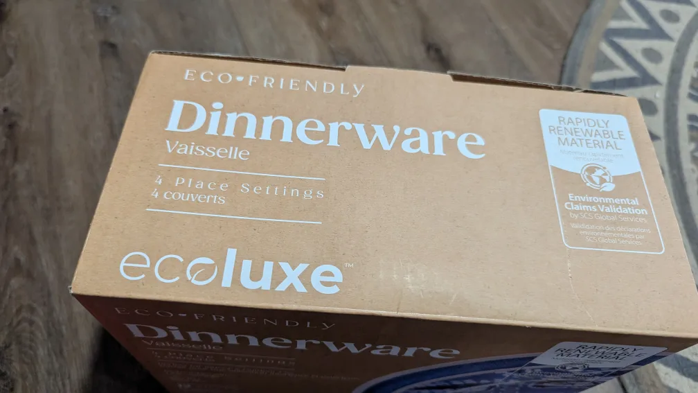 Ecoluxe 4 Place Setting Dinnerware Set image indicator(2)