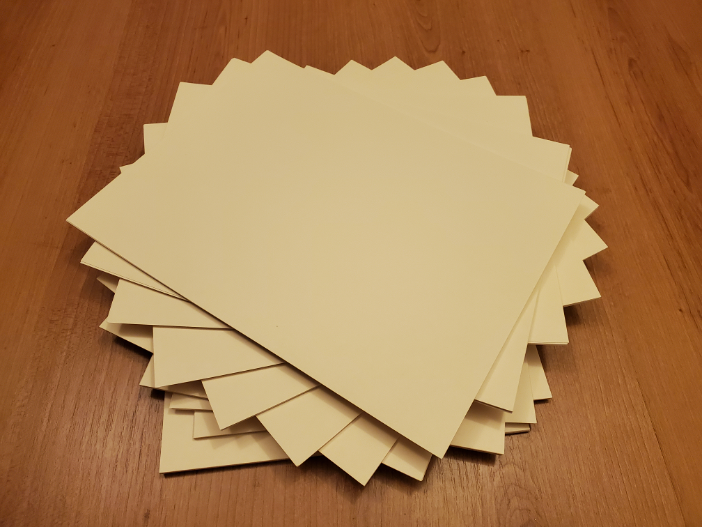 120 Ivory Cardstock