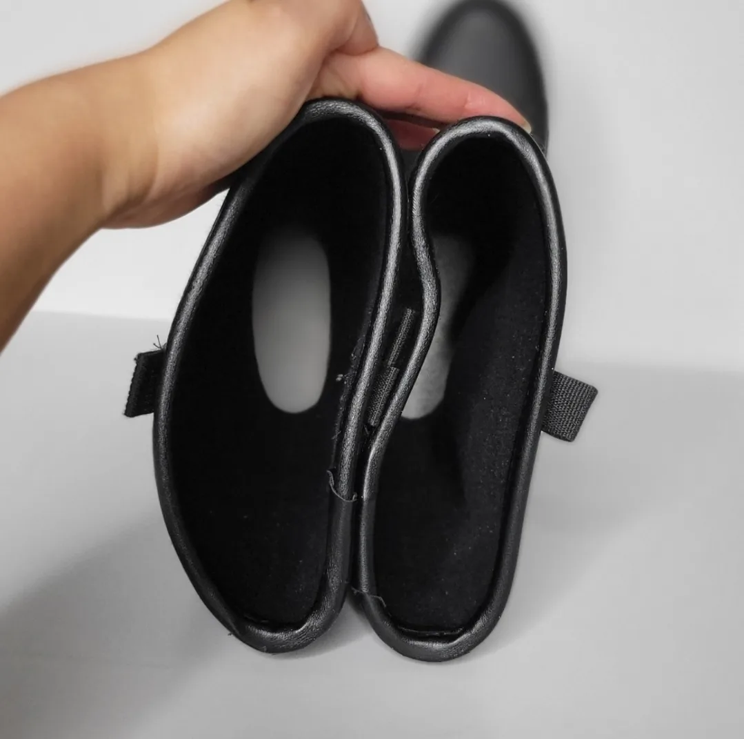 Canadiana Black & Grey Equestrian Style Rubber Boots image indicator(5)