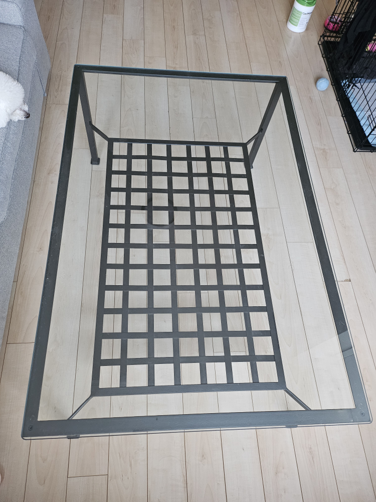 Glass Top Table