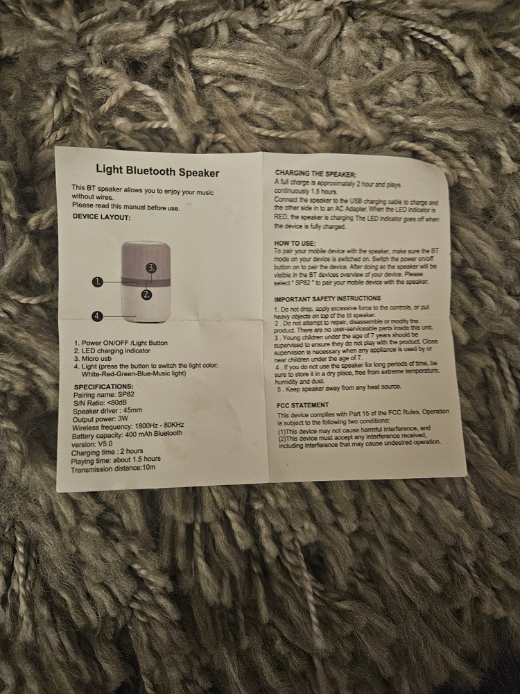 Bluetooth Speaker - photo 2