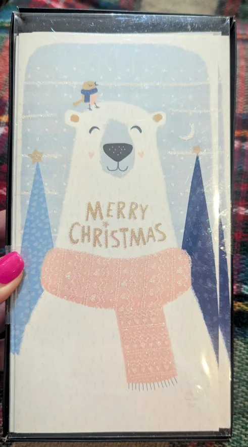 2 boxes of Christmas cards (new) image indicator(2)