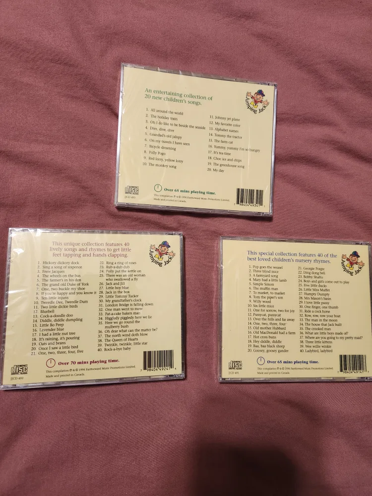 100 Favorite Nursery Rhymes & Songs - 3 CD Set image indicator(4)