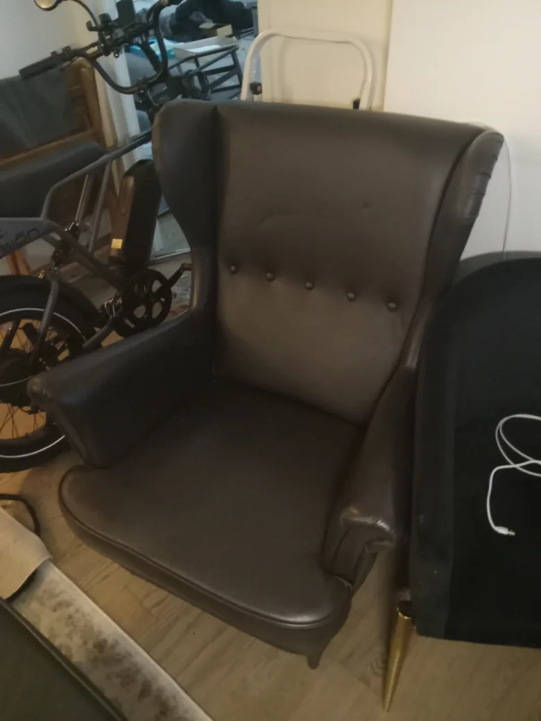 IKEA Wingback Chair and Ottoman image indicator(2)