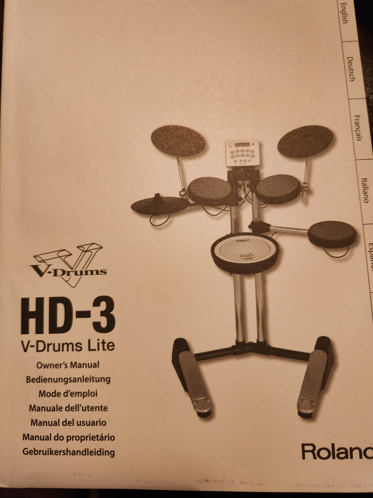 Roland V-Drums HD-3 Lite Electronic Drum Set