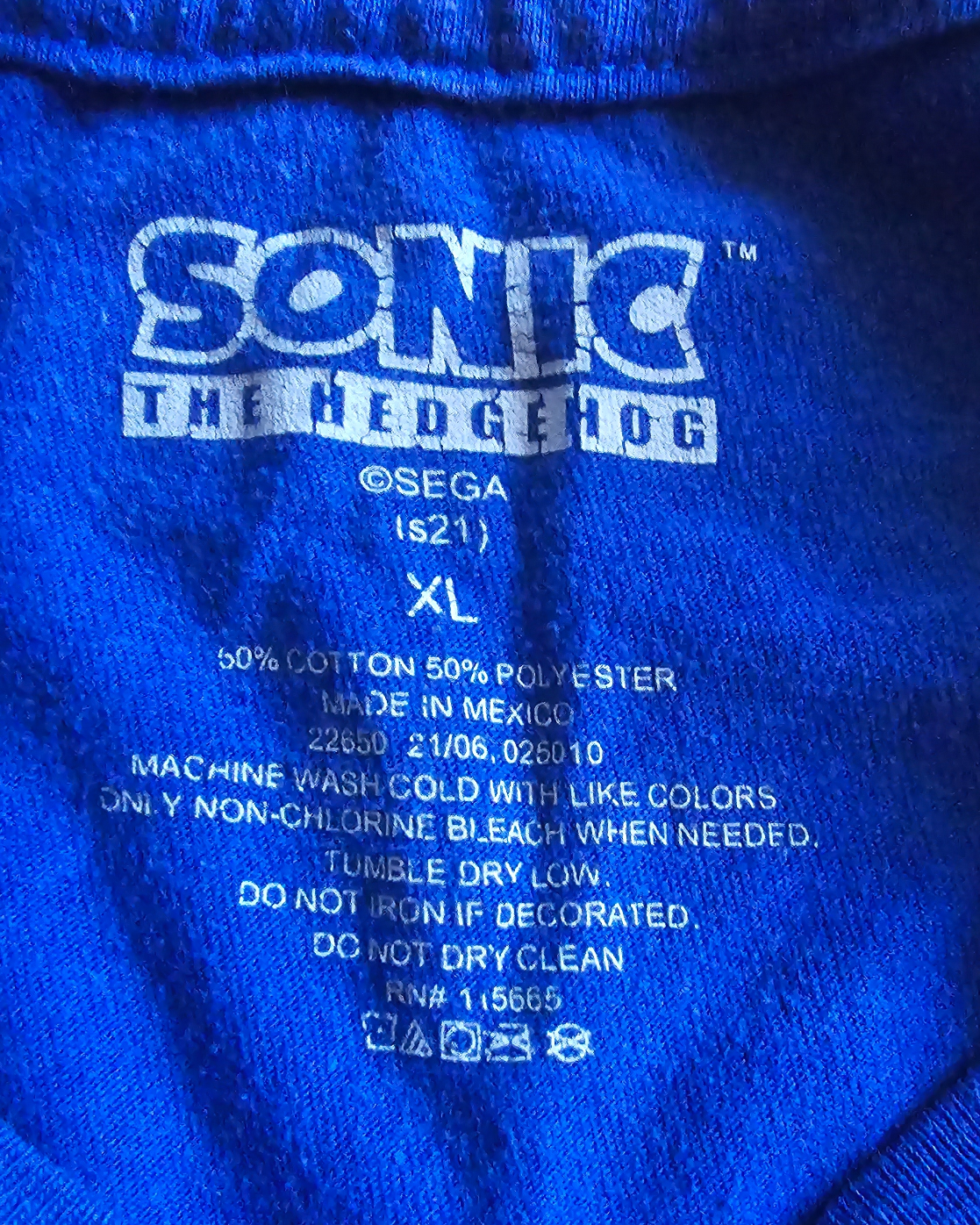 Sonic the Hedgehog T-Shirt Size XL - photo 2