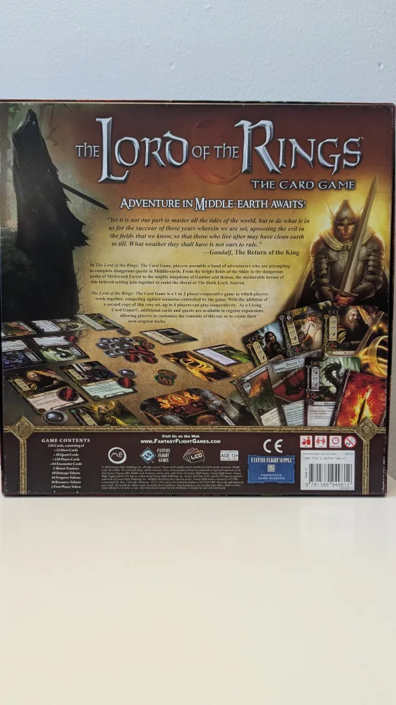 The Lord of the Rings: The Card Game: Core set with 8 add ons. image indicator(2)
