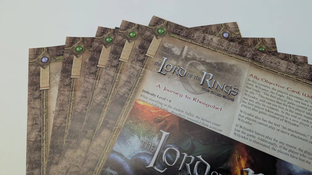 The Lord of the Rings: The Card Game: Core set with 8 add ons. image indicator(3)