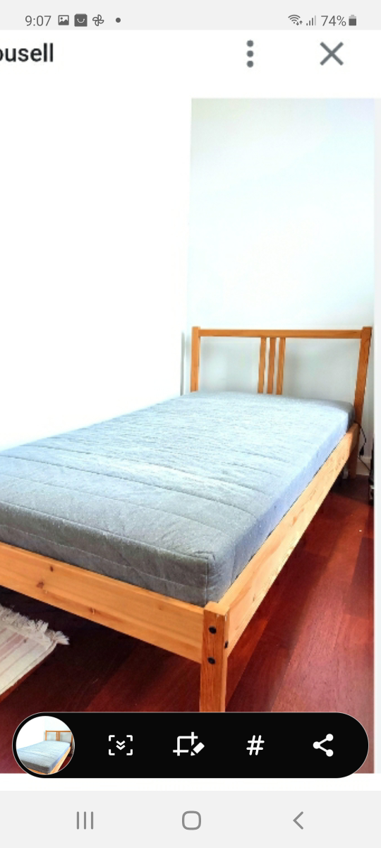 IKEA Single Bed Frame