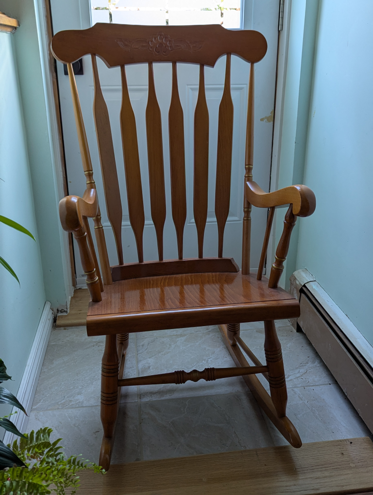 Wooden Rocking Chair