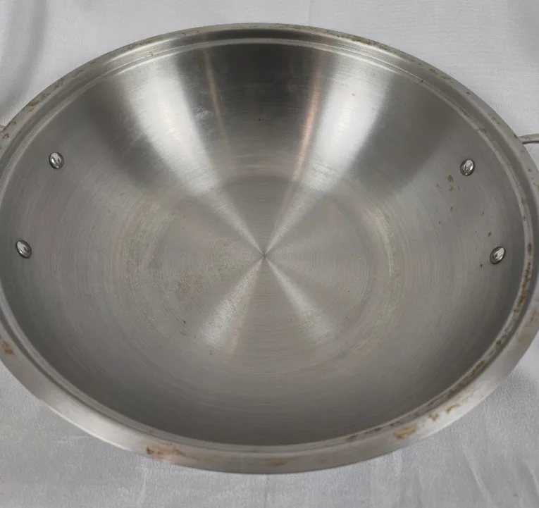 Stainless Steel Wok with Lid thumbnail