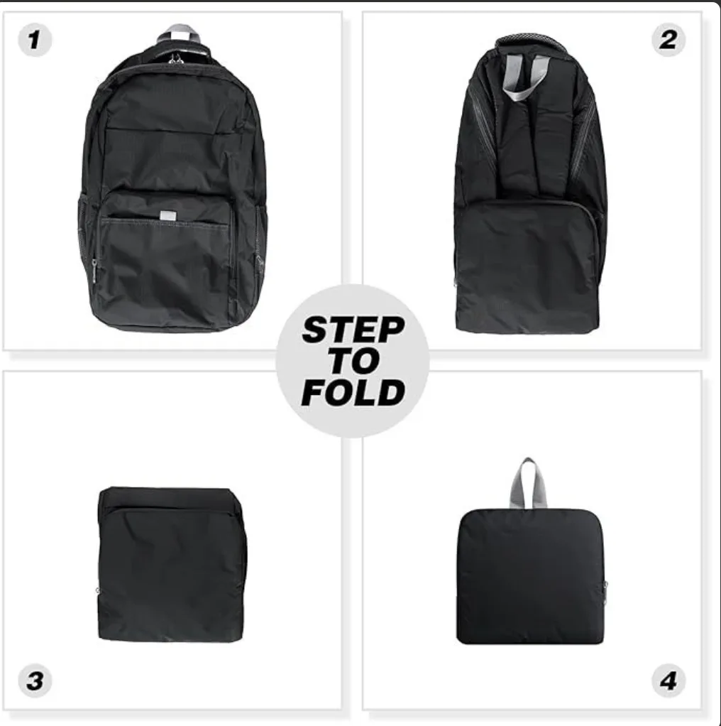 #ThriftyPicks Packable Hiking Backpack, Water Resistant Foldable image indicator(2)