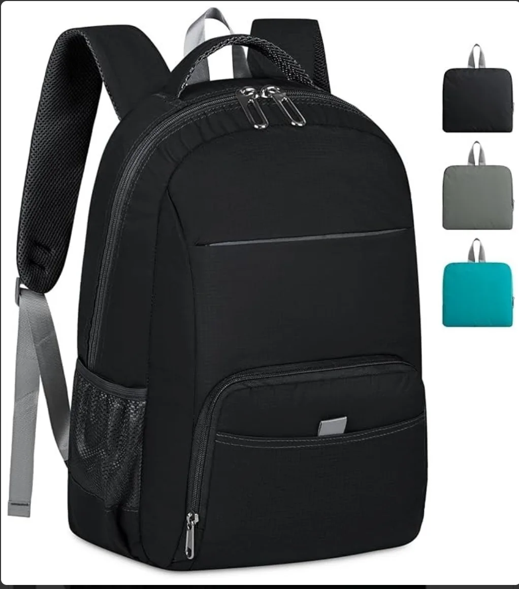 #ThriftyPicks Packable Hiking Backpack, Water Resistant Foldable image indicator(4)