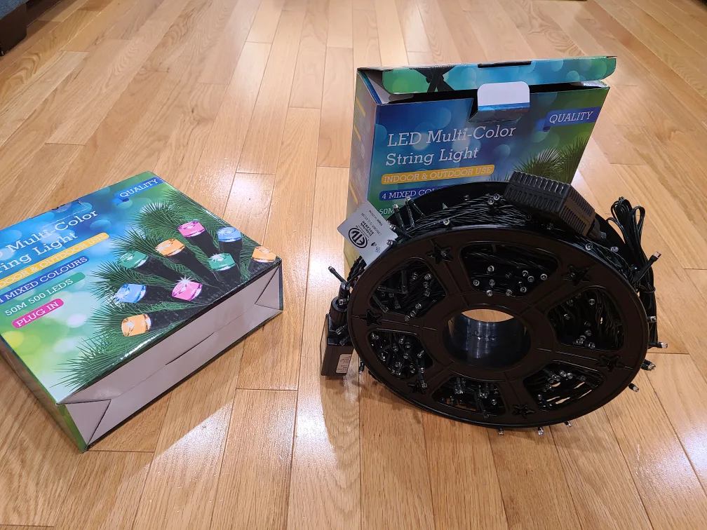 Christmas 500 LED string lights 50 meters long image indicator(4)