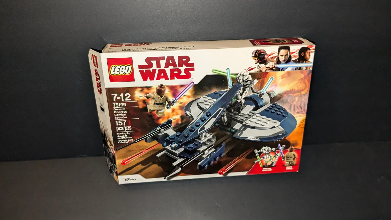 LEGO Star Wars General Grievous' Combat Speeder 75199 - NIB image indicator(2)