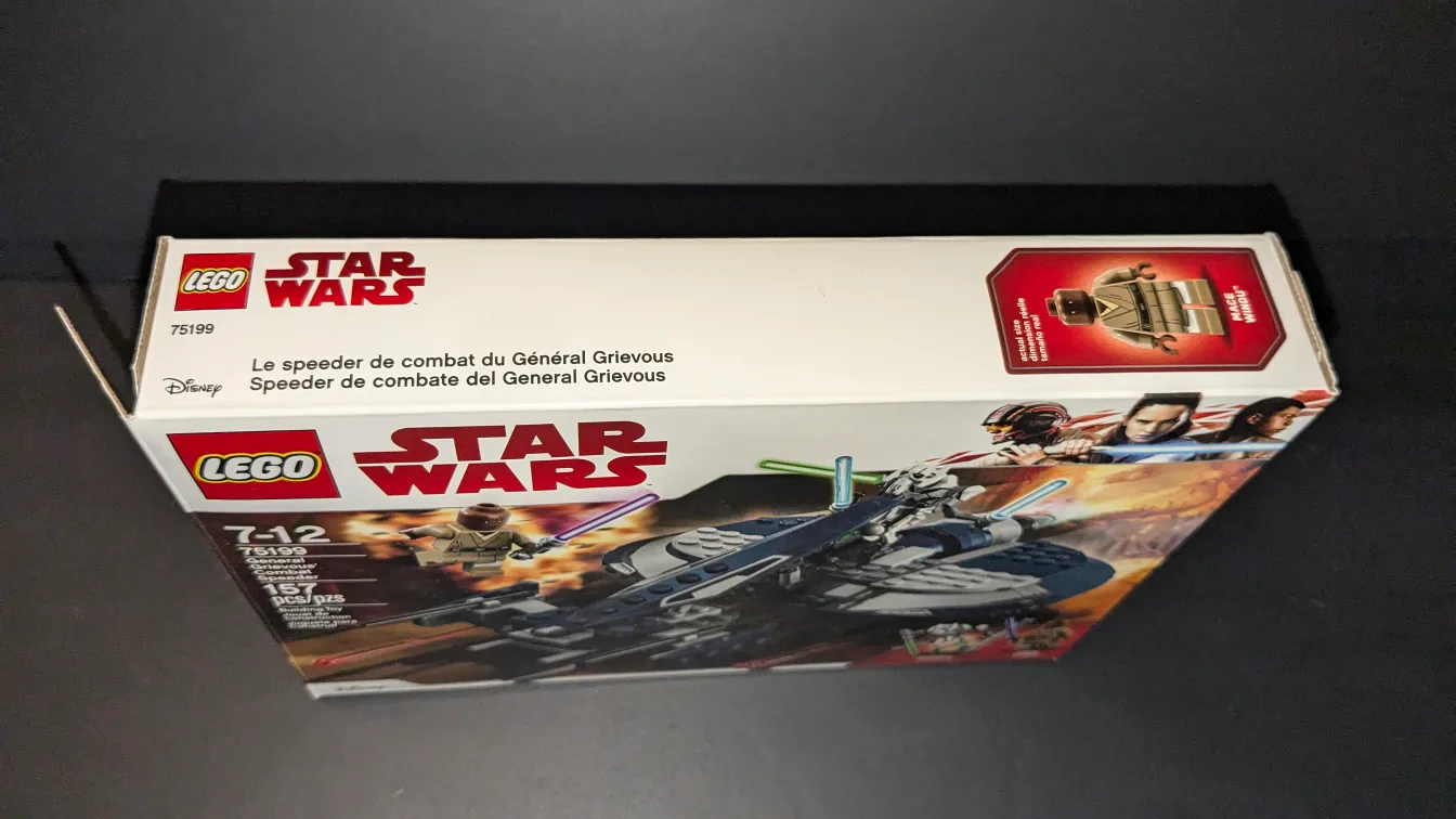 LEGO Star Wars General Grievous' Combat Speeder 75199 - NIB image indicator(3)