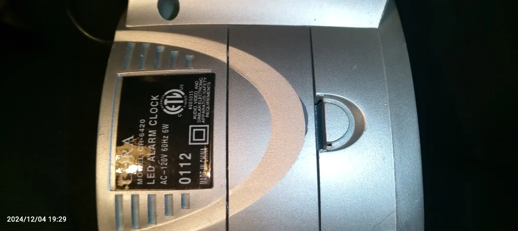 Cora LED Alarm ClocK image indicator(3)