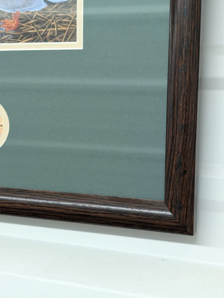 Vintage Framed Duck Print image indicator(3)