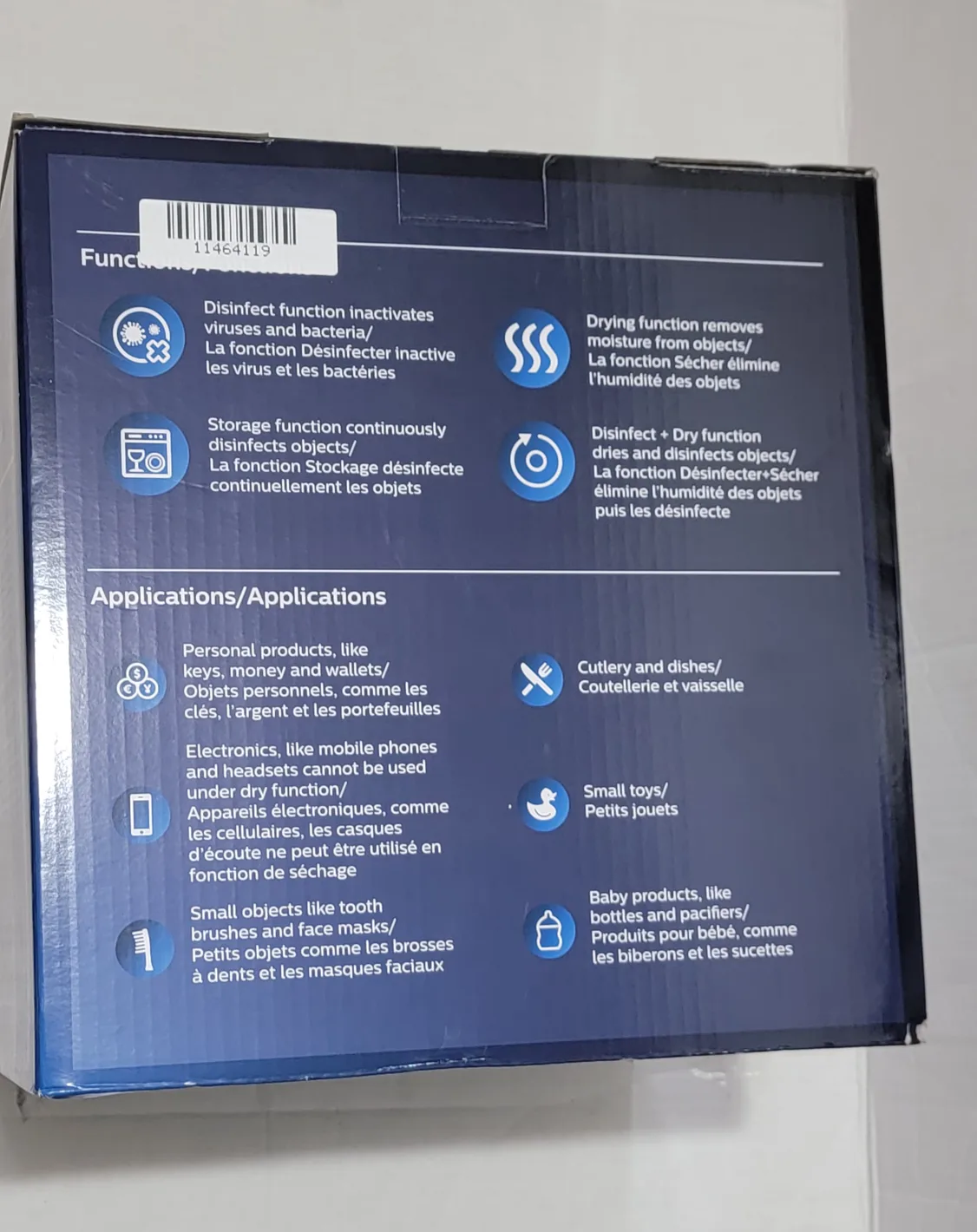 Philips Hue UV Light Sanitizer Box | Disinfect Everyday Items image indicator(4)