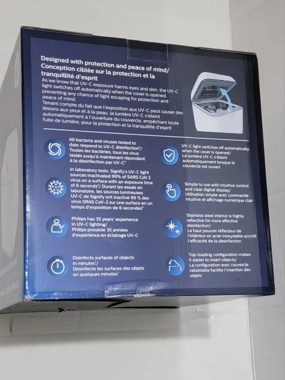 Philips Hue UV Light Sanitizer Box | Disinfect Everyday Items image indicator(5)