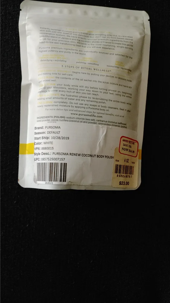 Pursōma Renew Coconut Body Polish image indicator(2)