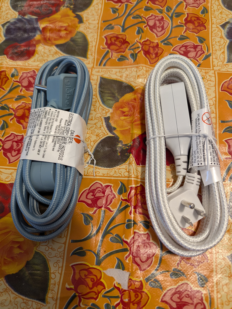 Globe Electric 9ft Extension Cords (count 2) - photo 3