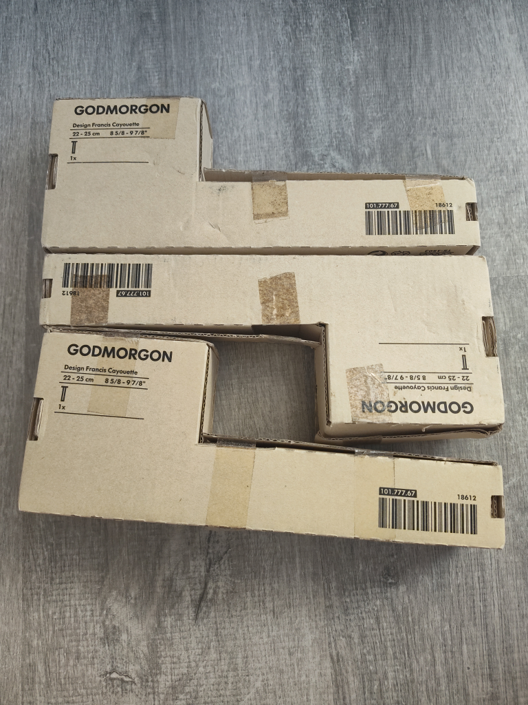 IKEA GODMORGON Adjustable Cabinet Legs (3 available)