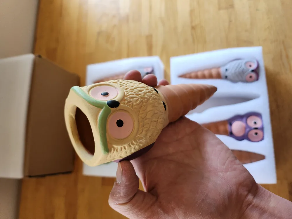 Set of 8 Owl Planters - Plant Care image indicator(2)