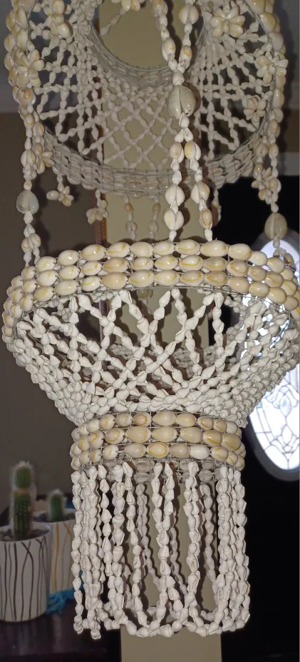Seashell Chandelier, Hanging Basket image indicator(2)